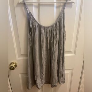 Grey tank dress